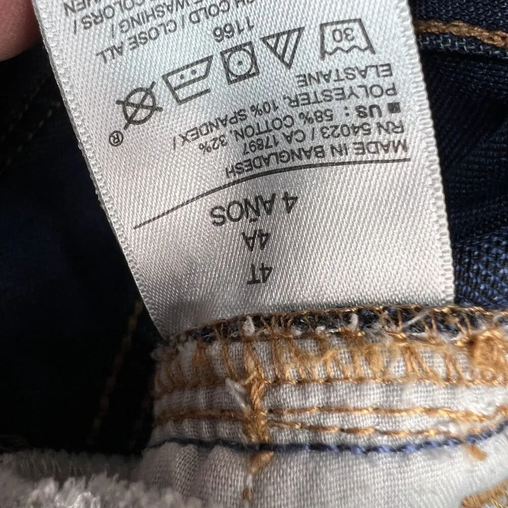 Kids Jeans Lot of 3 (2 4A + 1 5A)OshKosh B'Gosh and Old Navy